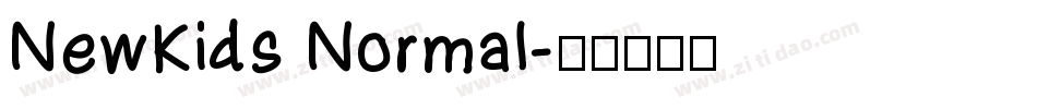 NewKids Normal字体转换